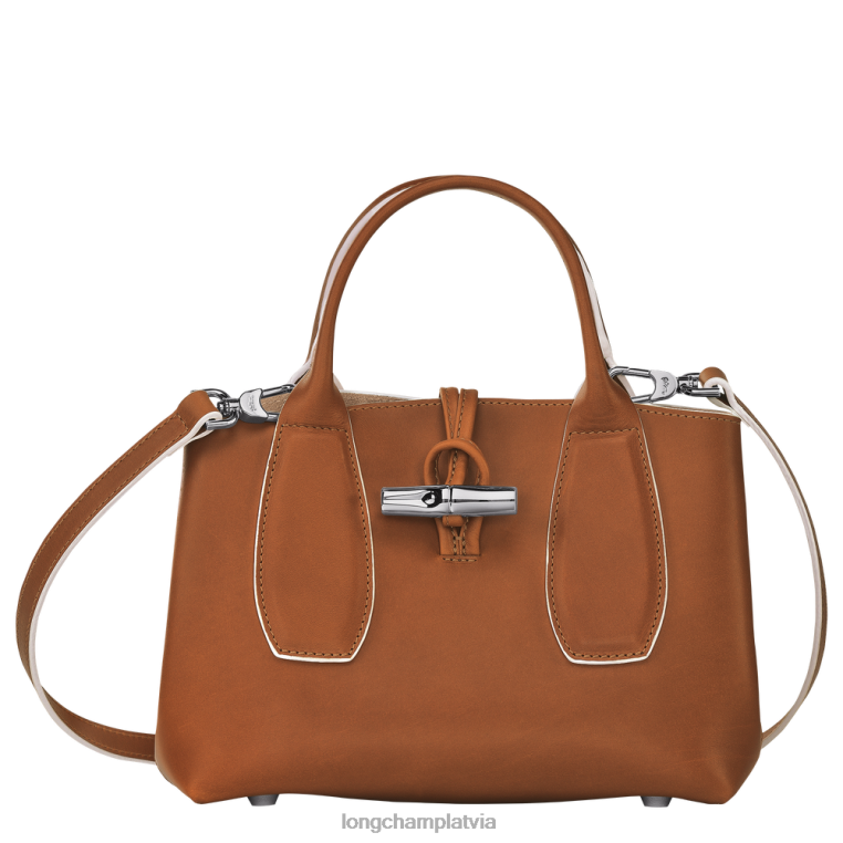 sievietes konjaks Longchamp roseau rokassomu somas 64NVH122