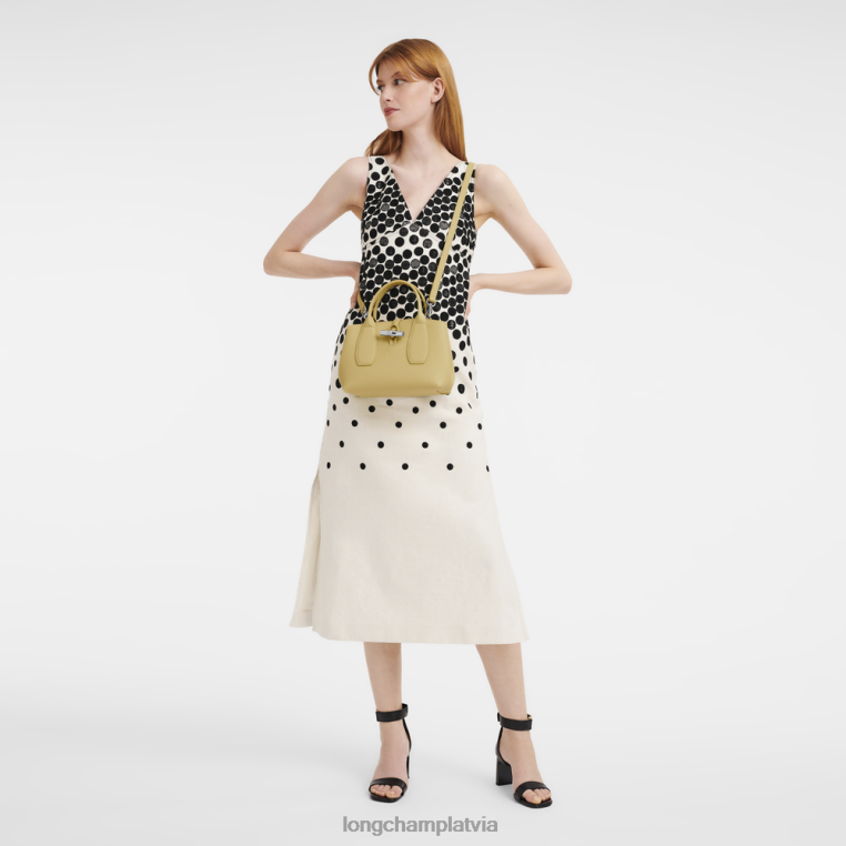 sievietes kukurūza Longchamp roseau rokassomu somas 64NVH113