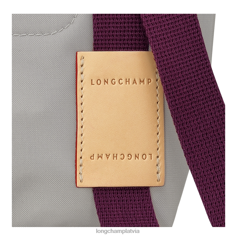 sievietes pelēks Longchamp le pliage re-play rokassomiņa somas 64NVH43