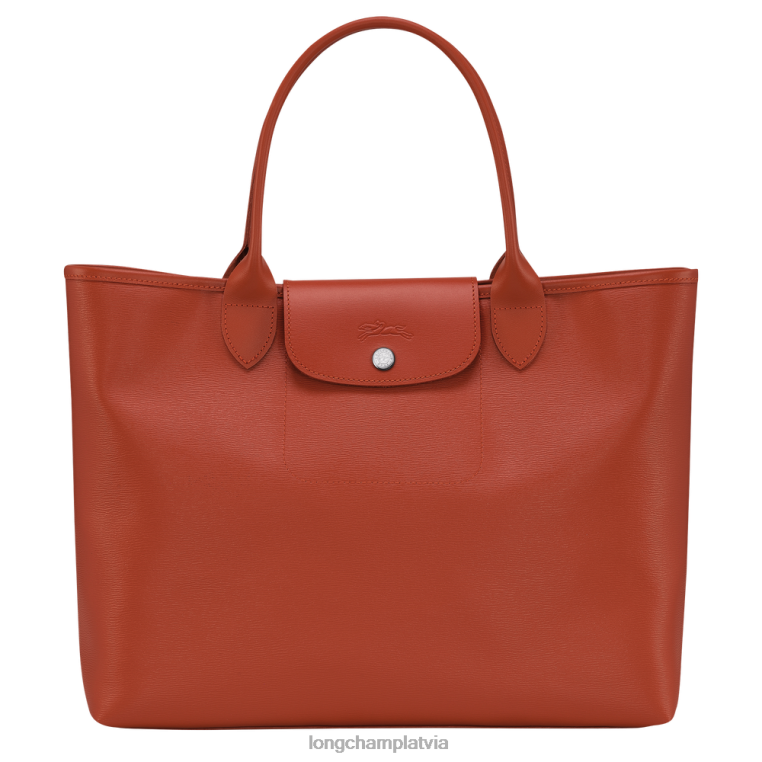 sievietes terakota Longchamp le pliage city soma somas 64NVH85