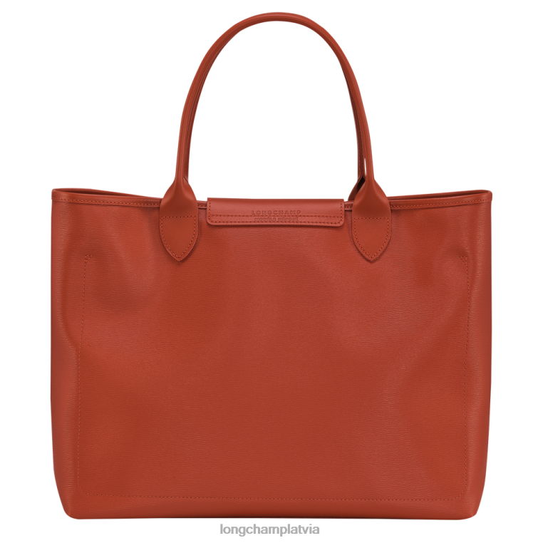sievietes terakota Longchamp le pliage city soma somas 64NVH85