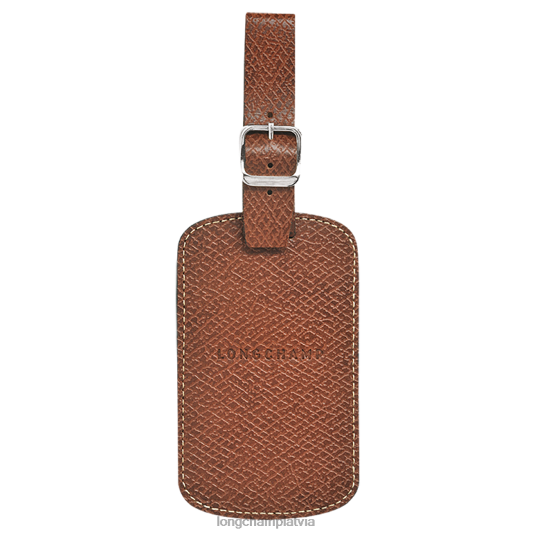 vīriešiem brūns Longchamp Boksfordas bagāžas zīme Piederumi 64NVH857