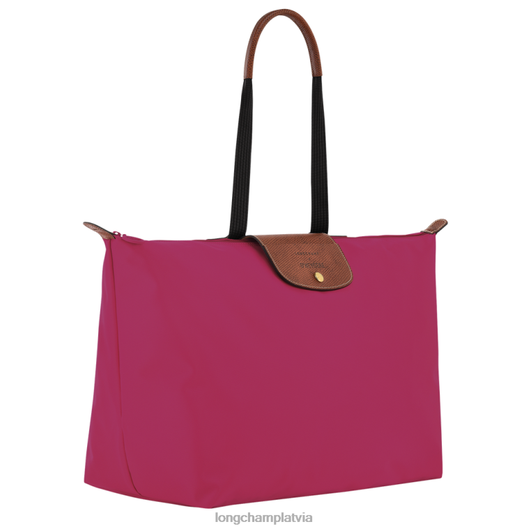 vīriešiem rozā Longchamp X D'heygere ceļojumu soma / mugursoma somas 64NVH834