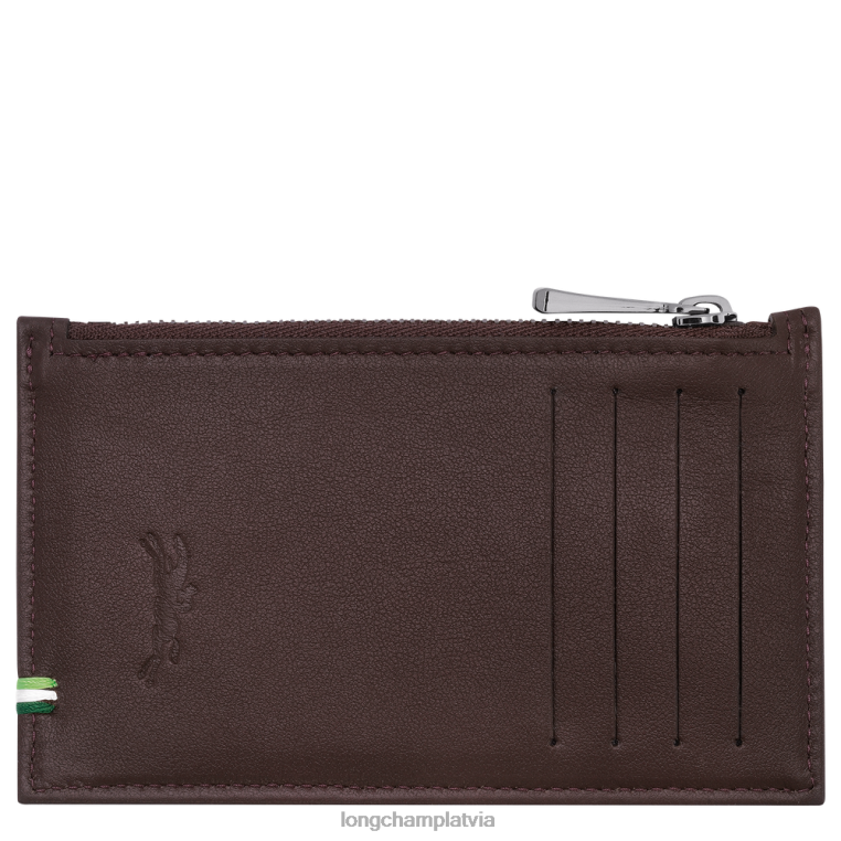 vīriešiem mokas Longchamp sur seine monētu maku ādas izstrādājumi 64NVH1134