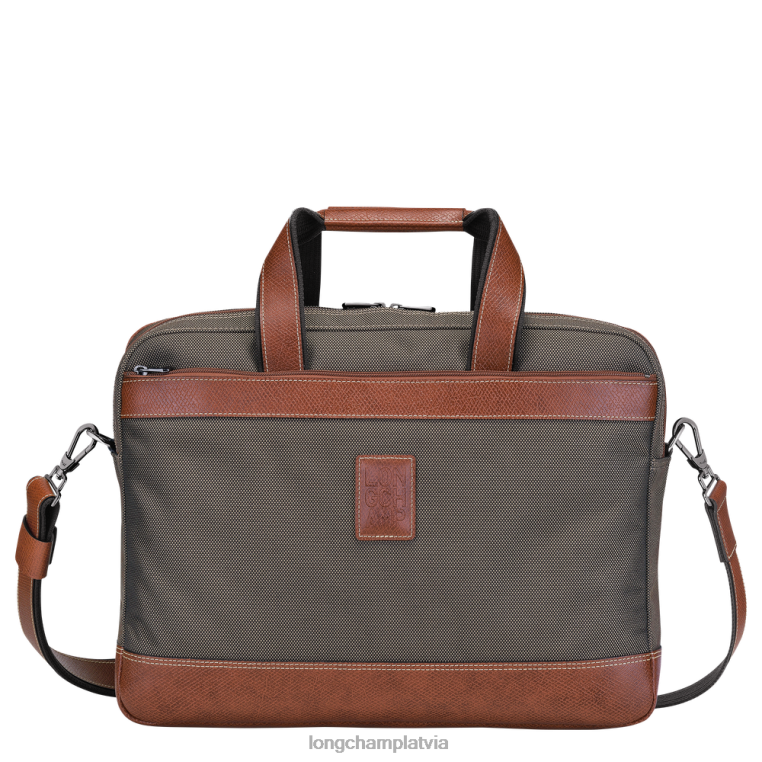 vīriešiem brūns Longchamp Boksfordas portfelis somas 64NVH1097