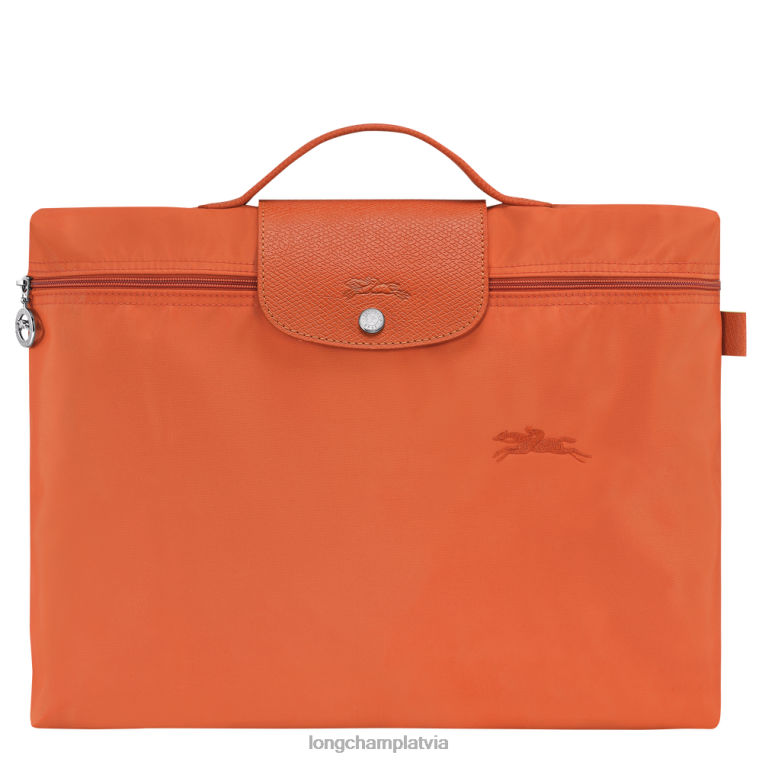 vīriešiem karote Longchamp le pliage zaļā dokumentu mape somas 64NVH497
