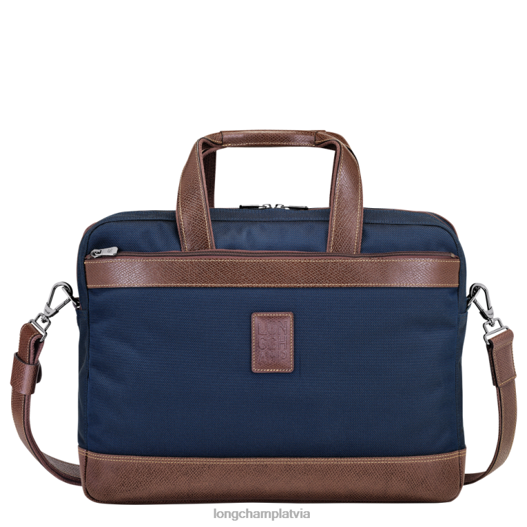 vīriešiem zils Longchamp Boksfordas portfelis somas 64NVH1089