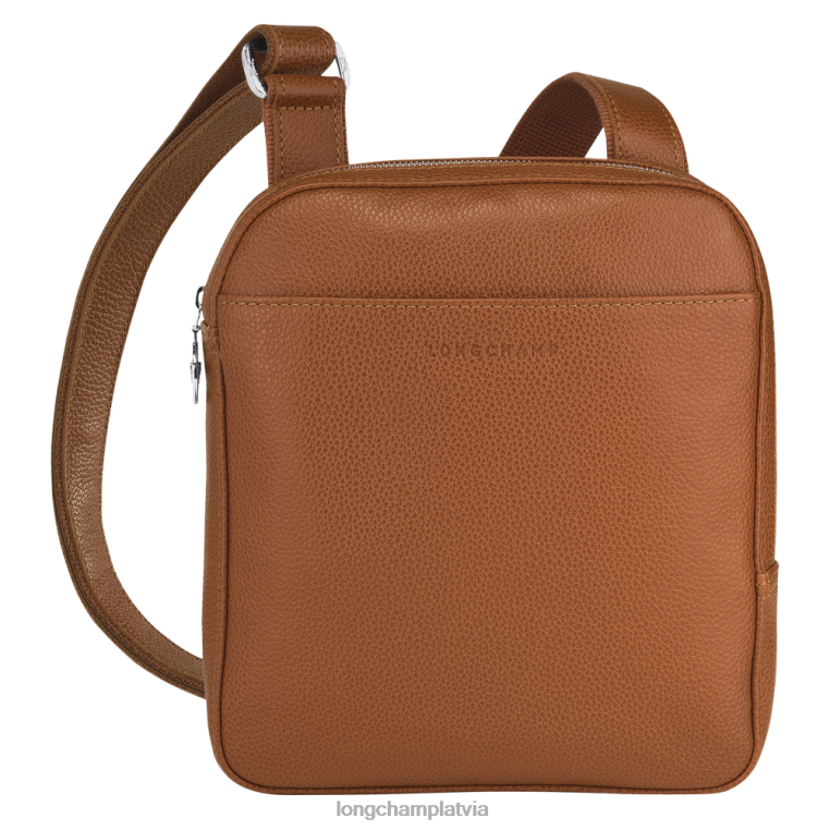 vīriešiem karamele Longchamp le foulonne crossbody bag somas 64NVH1087