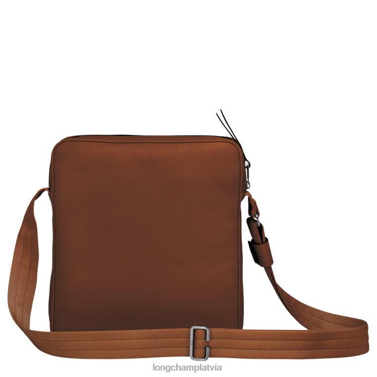 vīriešiem konjaks Longchamp 3D crossbody soma somas 64NVH1126