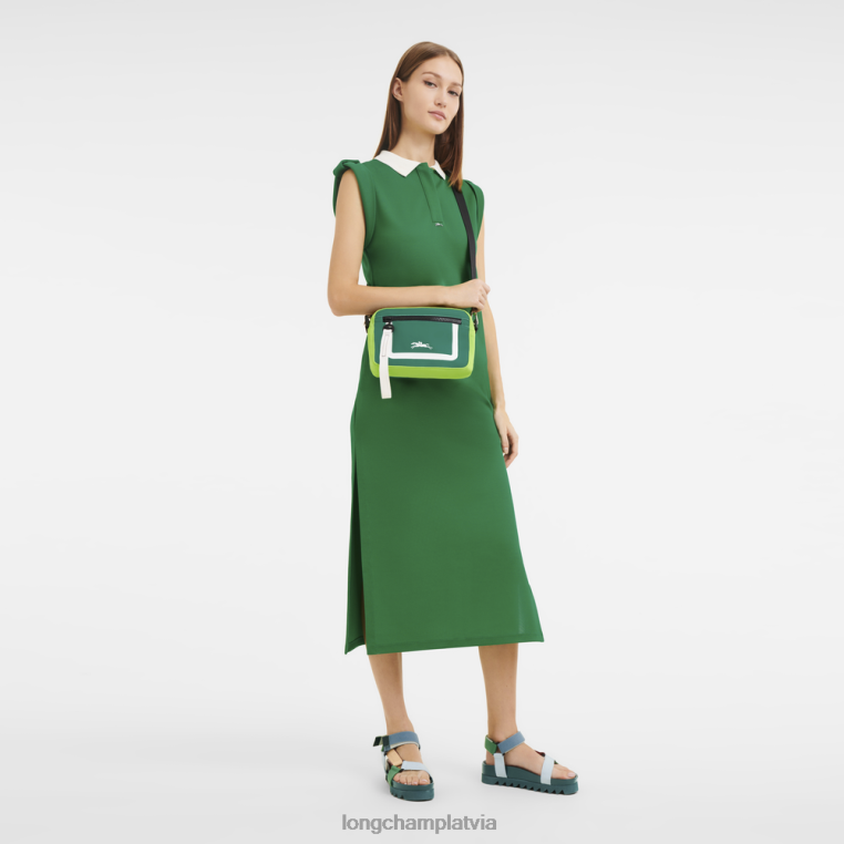 vīriešiem zāle/zaļā gaisma Longchamp le pliage collection kameras soma somas 64NVH334